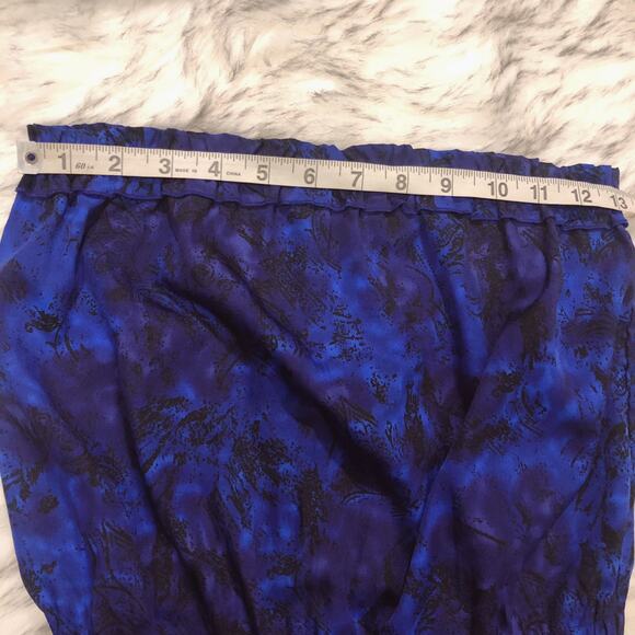 Urban Outfitters Staring at Stars sleeveless strapless purple blue tie dye dress - Picture 5 of 8